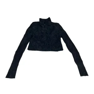 Sweatshirt Collar By Urban Outfitters In Black, Size: M Basic Wardrobe Star Light