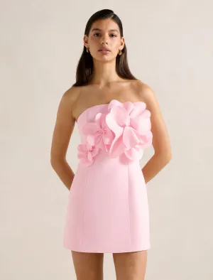Tessa Flower Mini Dress Casual Day Out